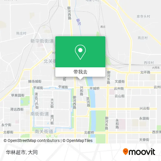 华林超市地图