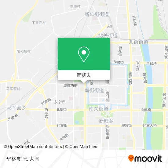 华林餐吧地图