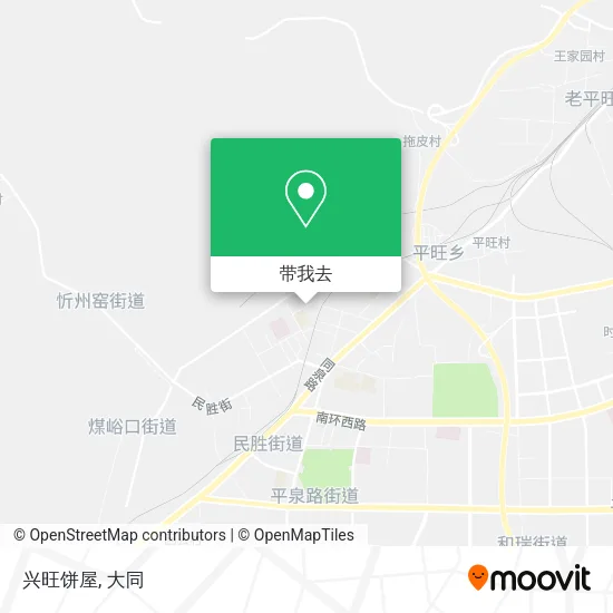 兴旺饼屋地图