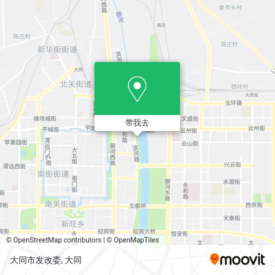 大同市发改委地图