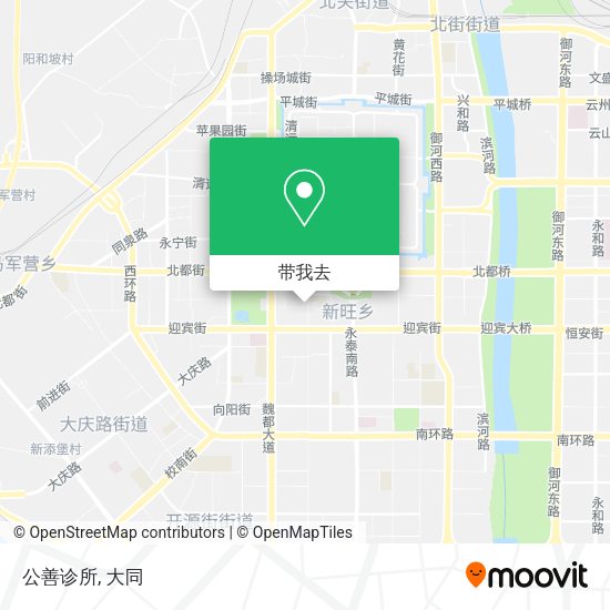 公善诊所地图