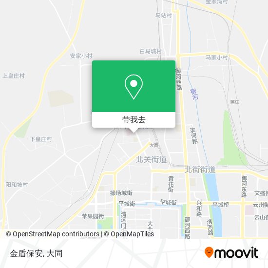 金盾保安地图