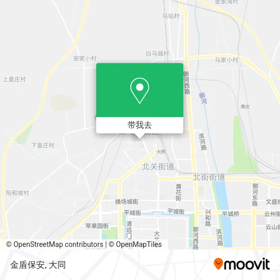 金盾保安地图