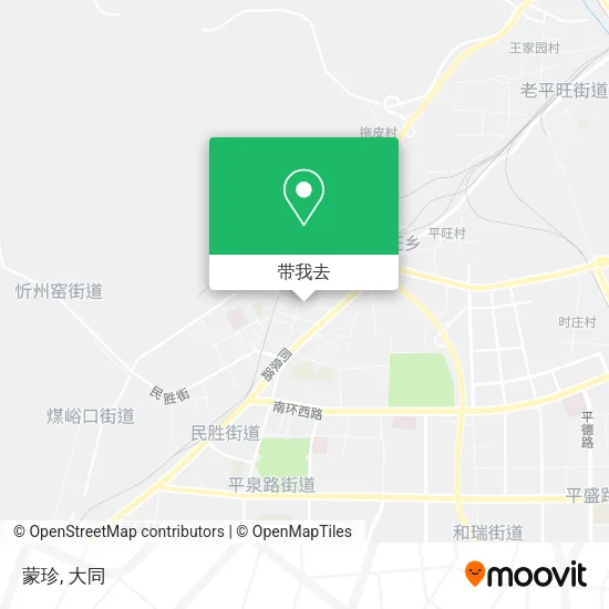 蒙珍地图