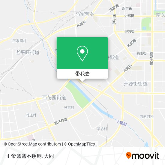 正帝鑫鑫不锈钢地图