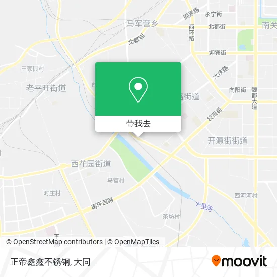 正帝鑫鑫不锈钢地图