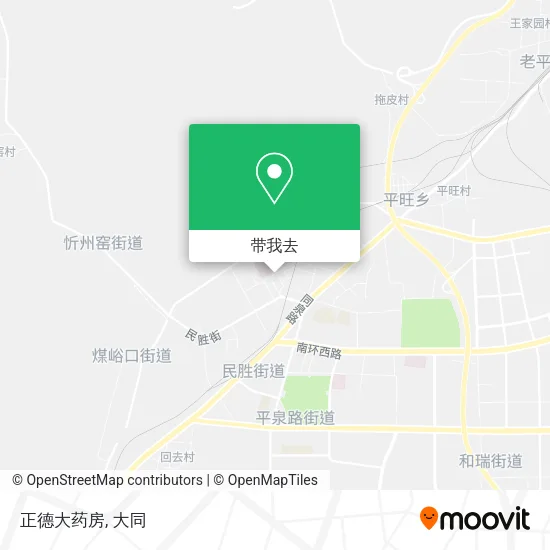 正德大药房地图
