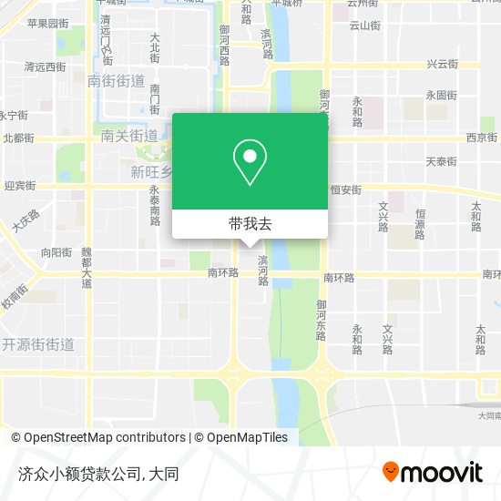 济众小额贷款公司地图