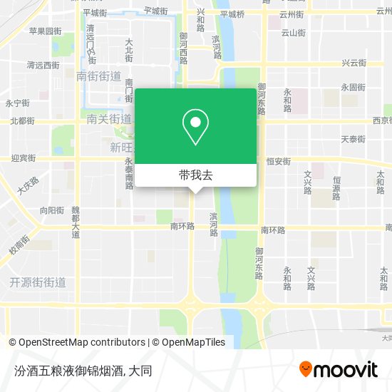 汾酒五粮液御锦烟酒地图