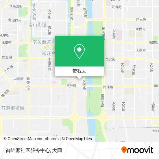 御锦源社区服务中心地图