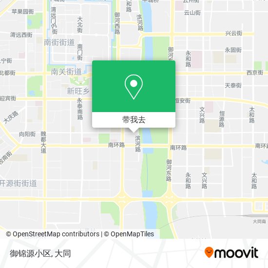 御锦源小区地图