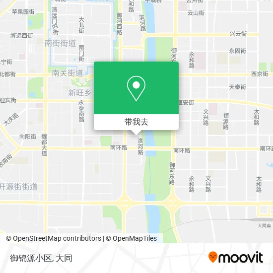 御锦源小区地图