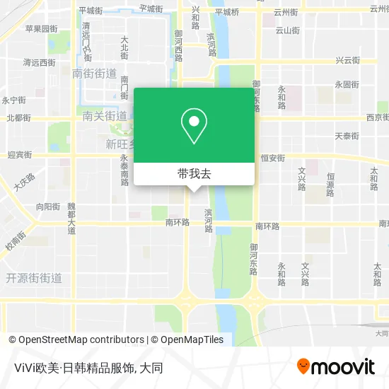 ViVi欧美·日韩精品服饰地图
