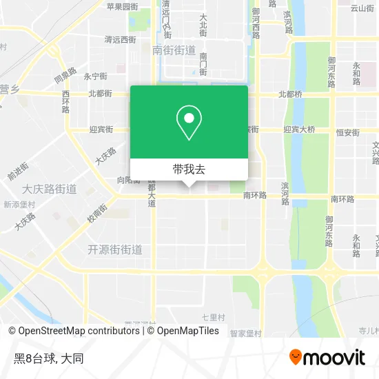 黑8台球地图