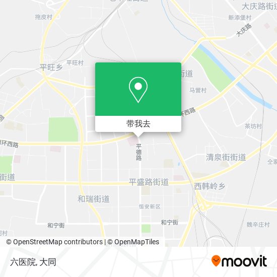 六医院地图