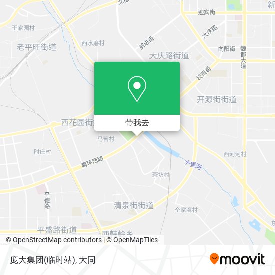 庞大集团(临时站)地图