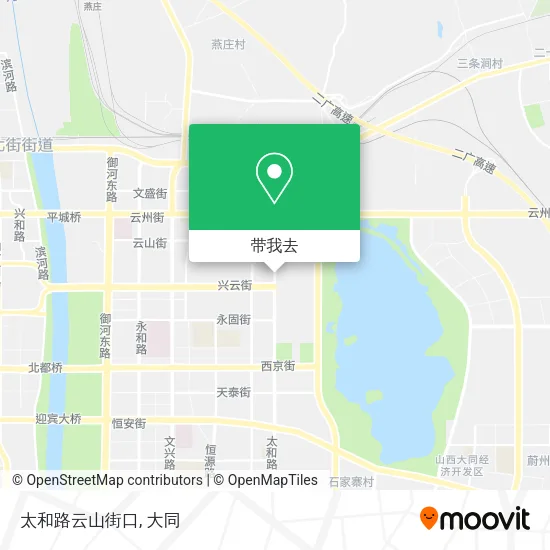 太和路云山街口地图