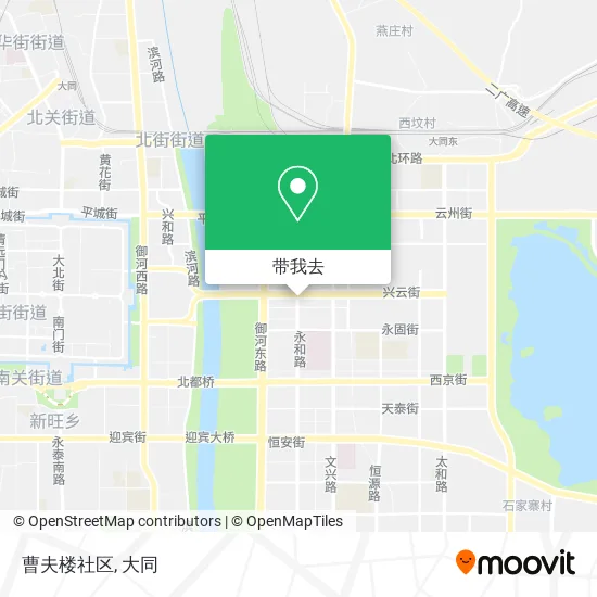 曹夫楼社区地图