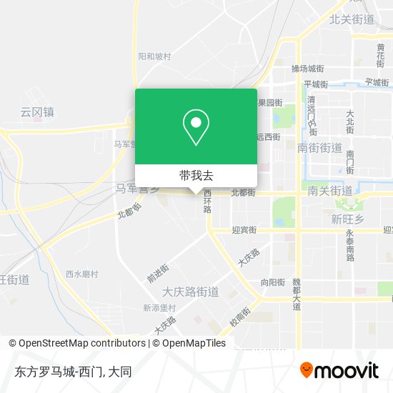 东方罗马城-西门地图