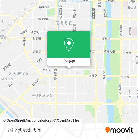 百盛全熟食城地图