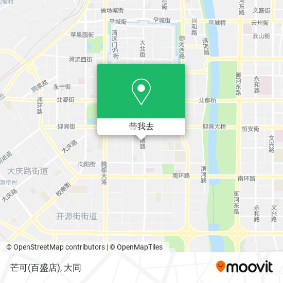 芒可(百盛店)地图