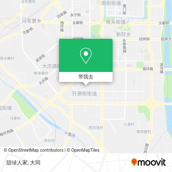 甜绿人家地图