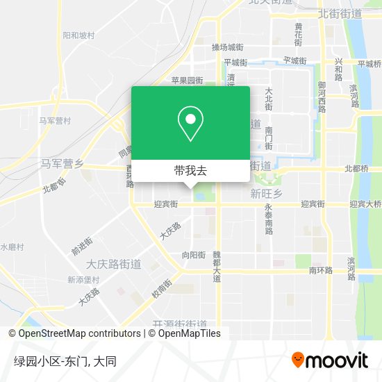 绿园小区-东门地图
