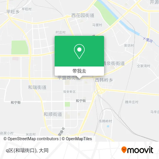 q区(和瑞街口)地图