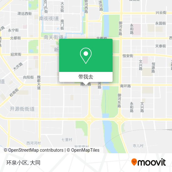 环泉小区地图