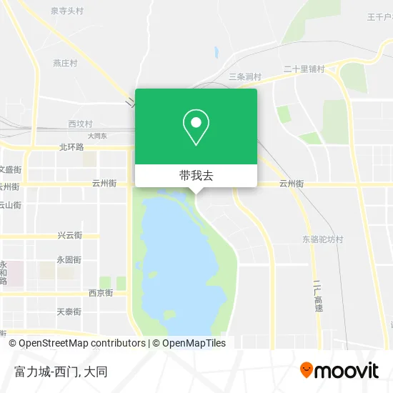 富力城-西门地图