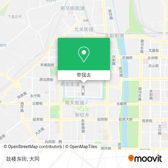 鼓楼东街地图
