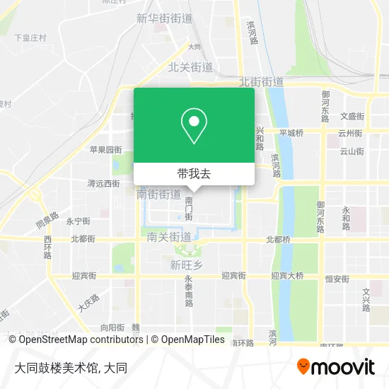 大同鼓楼美术馆地图