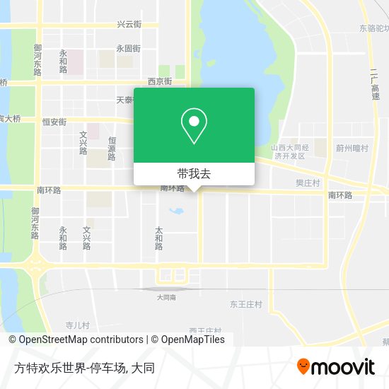 方特欢乐世界-停车场地图