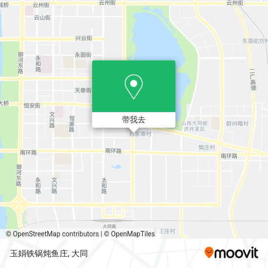 玉娟铁锅炖鱼庄地图