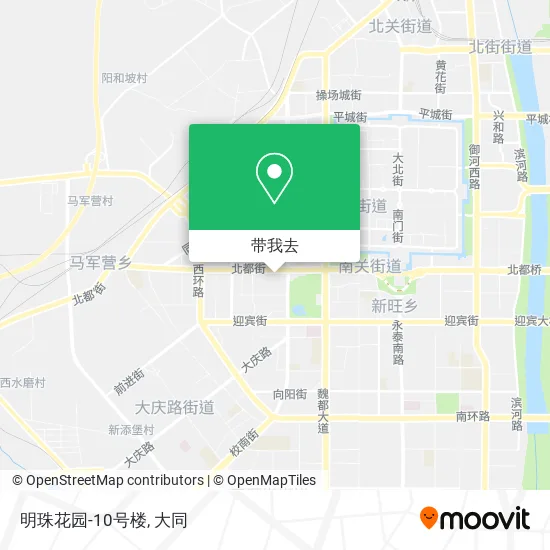 明珠花园-10号楼地图