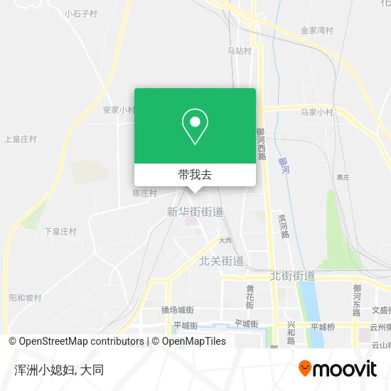 浑洲小媳妇地图