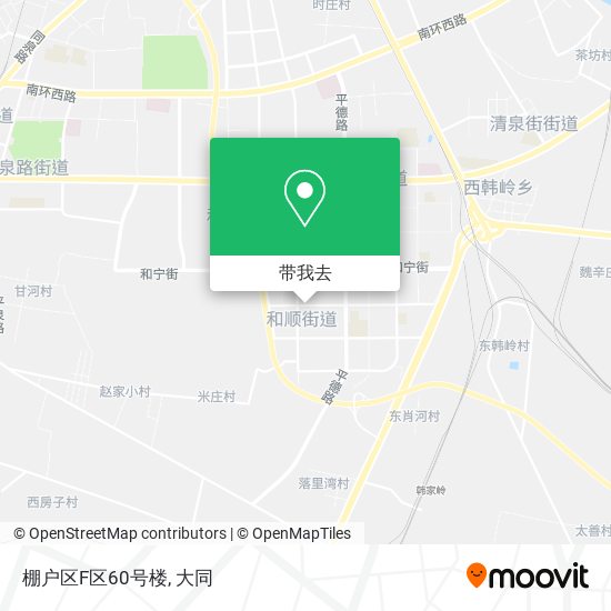 棚户区F区60号楼地图