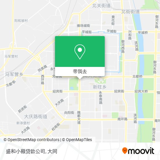盛和小额贷款公司地图