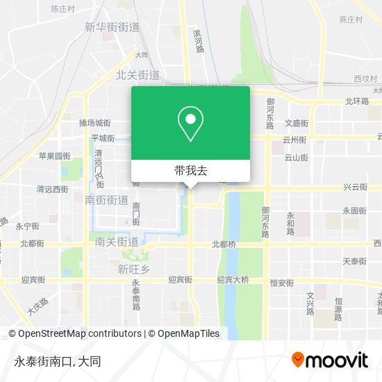 永泰街南口地图