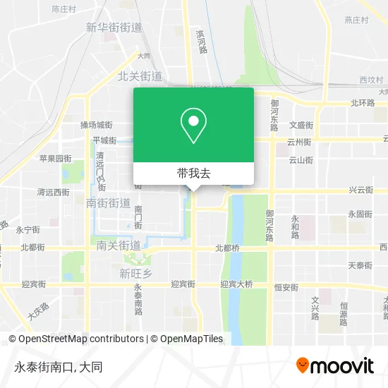 永泰街南口地图