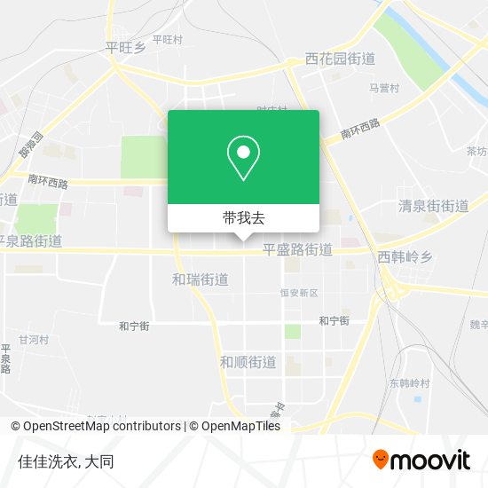 佳佳洗衣地图