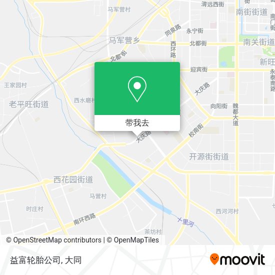 益富轮胎公司地图