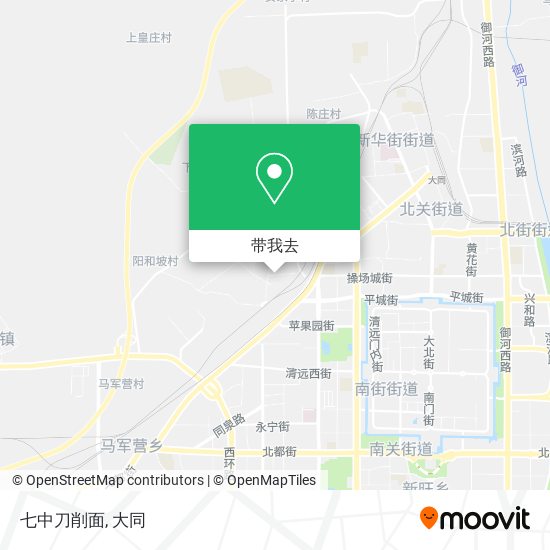 七中刀削面地图
