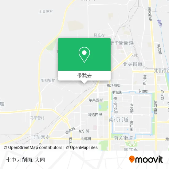七中刀削面地图