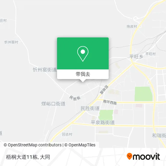 梧桐大道11栋地图