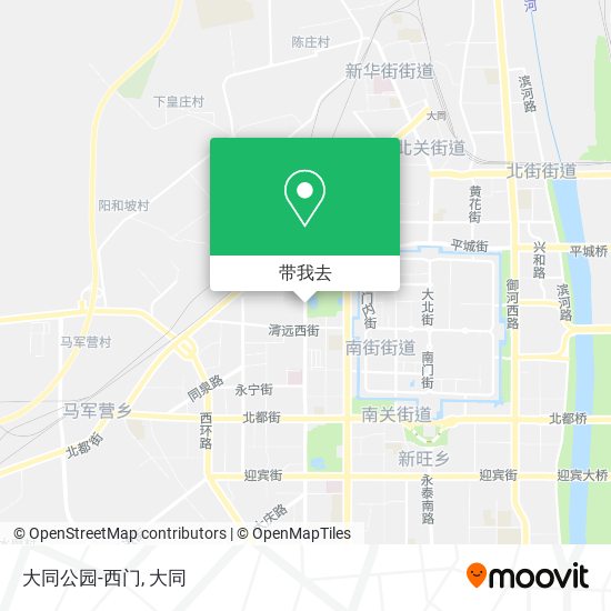 大同公园-西门地图
