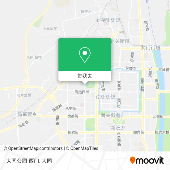 大同公园-西门地图