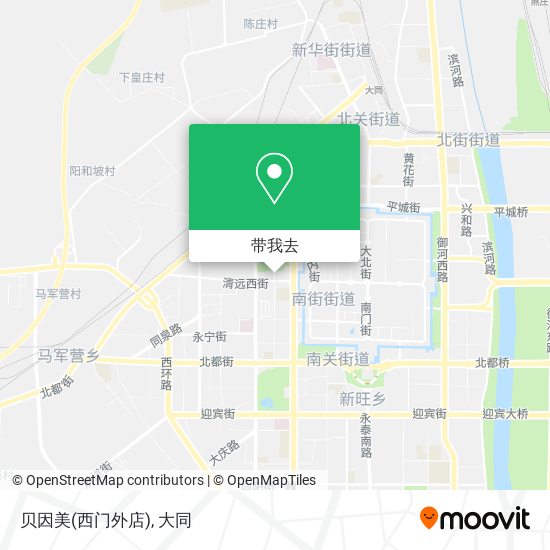 贝因美(西门外店)地图