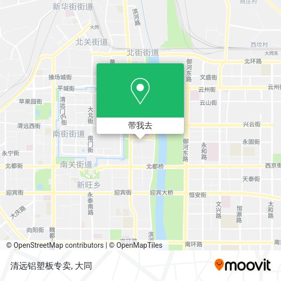 清远铝塑板专卖地图