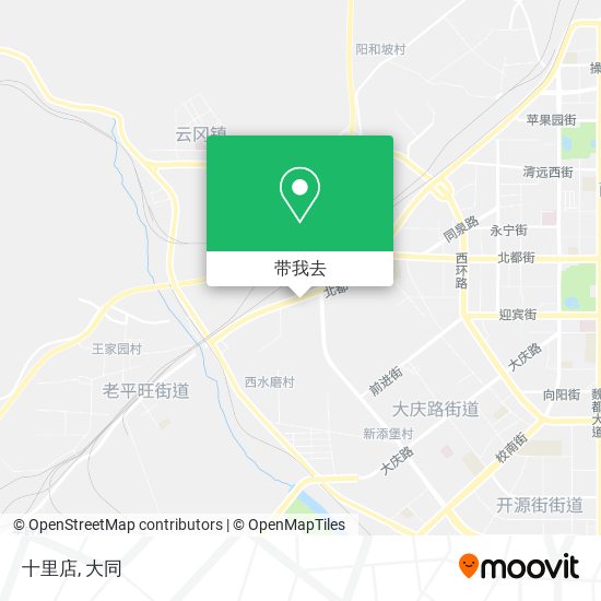 十里店地图